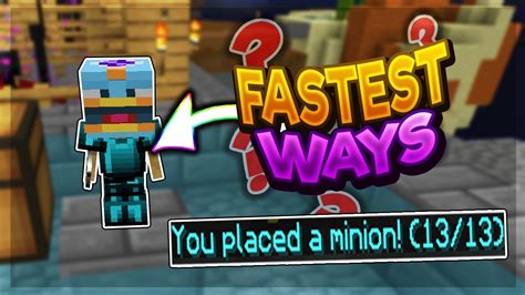 max minion slots hypixel|Guide .